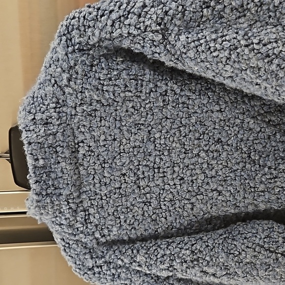 💕IRO💕 Daney Loop Knit Jacket ~ Blue EU 40 = US 8 - Picture 9 of 12